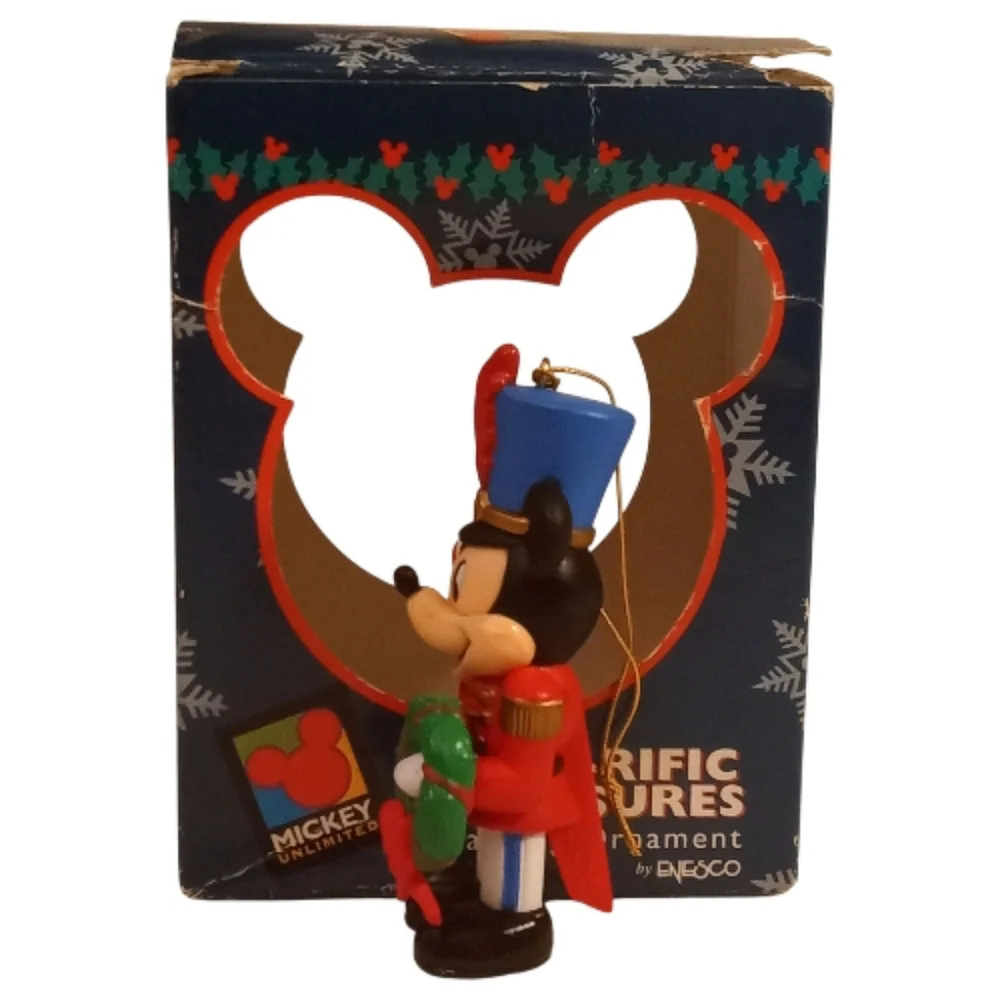 Disney Mickey's Unlimited Tree-rific Treasures Hanging Ornament By Enesco!